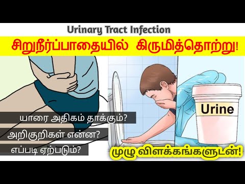 சிறுநீர் பாதையில் ஏற்படும் கிருமித்தொற்று அறிகுறிகள்/Urine infection symptoms explained in tamil