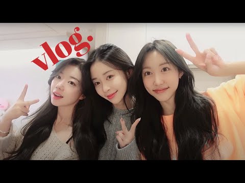 ENG CC) Welcome, pretty girls🐿🐿~ Mukbang with Transit Love, EXchange friends!🌝