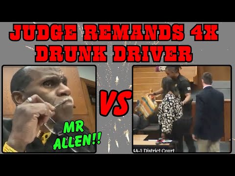 Judge Simpson faces a FOUR Time Drunk Driver Who BLew THREE Times the Legal Limit & Wants Leniency!