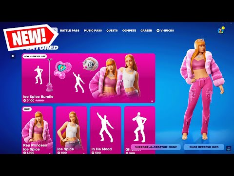 *NEW* FORTNITE UPDATE!! NEW ICE SPICE OUTFITS & TMNT Dimensions [Roguelike] #EpicPartner @EpicGames