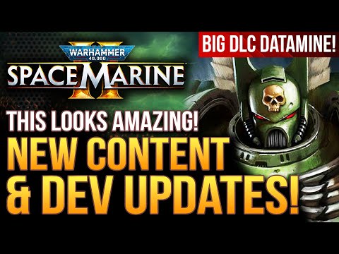 Warhammer 40K Space Marine 2 - New DLC Datamined! This Looks AMAZING! Dark Angels, Dev Updates!