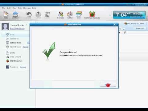 How to Set up an Email Account on IncrediMail 2.0.2