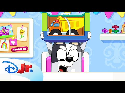 FULL BLUEY MINISODE |  Muffin Unboxing  | @disneyjr x @BlueyOfficialChannel