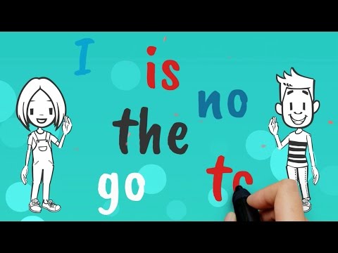 Tricky Words Sight Words Song for I, go, to, no, is, the