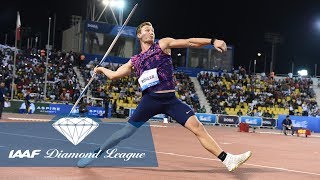 The best 90 meter javelin throws from the IAAF Diamond League