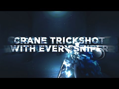 Crane Trickshot With Every Sniper!