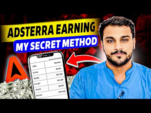 My Secret 🤫 Adsterra Direct Link Earning Method Using Facebook