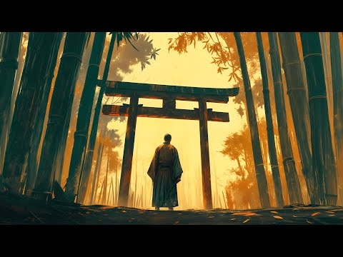 Zen Forest Morning - Ethereal Japanese Flute Music For Calm Focus