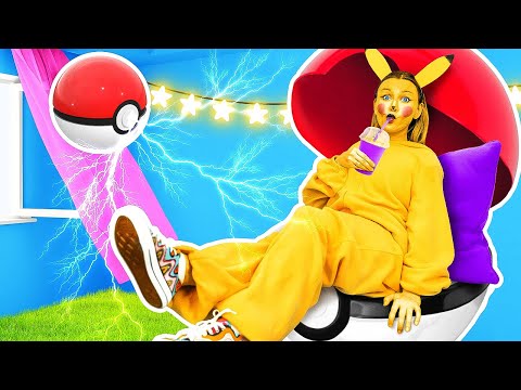 How to Become a PIKACHU! Pokémon Makeover in METAVERSE! Extreme GADGETS by La La Life Emoji