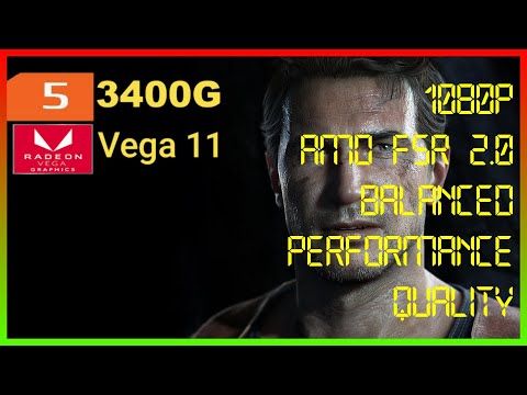 Uncharted 4 A Thief's End | Ryzen 5 3400G Vega 11 2x8 (2666MHz) 16GB RAM