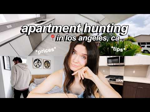 LA apartment hunting | touring 5 apartments w/prices + tips