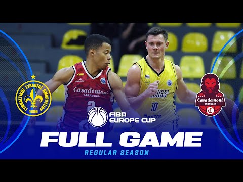 Maroussi Basketball Club v Casademont Zaragoza | Full Basketball Game | FIBA Europe Cup 2024-25