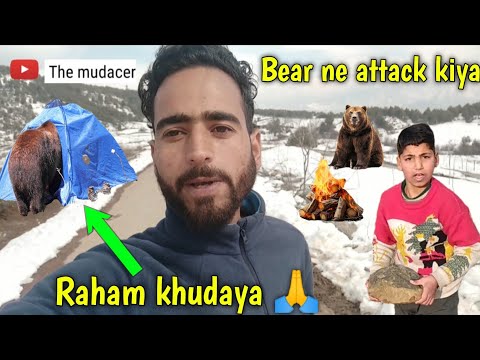 Kashmiri Pahadi Life || Snow Trek in kashmir