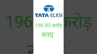 Tata Elxsi Share Latest News #stockmarket #sharemarket #trading