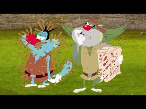 Oggy and the Cockroaches - The Roaches Seize the Castle (S05E14) BEST CARTOON COLLECTION | HD