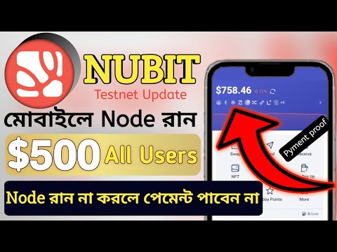 😳$800 Pyment Proof Nubit Node Run Update | Nubit Node setup on Mobile | Nubit Testnet Update Hamster