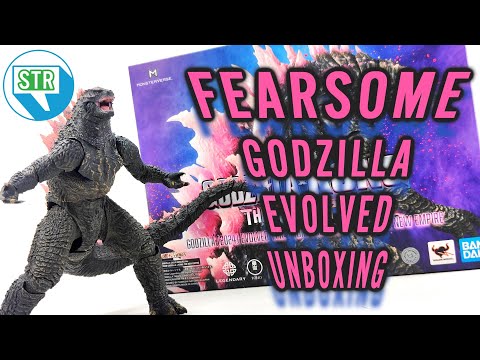 S.H. MonsterArts Godzilla Evolved from Godzilla x Kong the New Empire UNBOXING