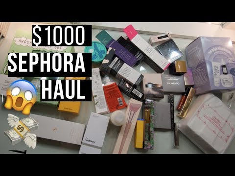 $1000 SEPHORA HAUL VIB SALE | New Makeup 2019