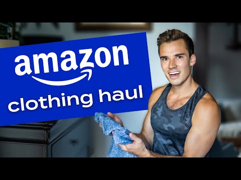 AMAZON ESSENTIALS fitness clothes are...good?  👕 2022 MENS FITNESS CLOTHING HAUL