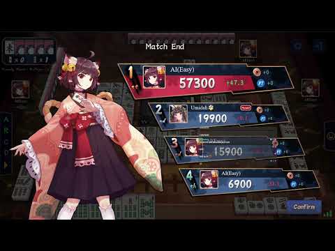 Mahjong Soul: AI (Easy) Bot does the unthinkable...