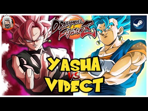 DBFZ Yasha vs Videct (VegetaSSJ, Black, Nappa) vs (GogetaSSB, Vegito, A17)