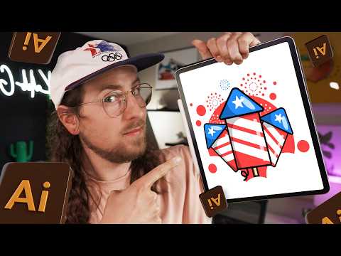 Vector Fireworks Made Easy: Illustrator iPad Tutorial for Beginners