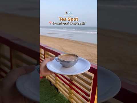 New trending tea spot hawksbay karachi beach sea chai tea