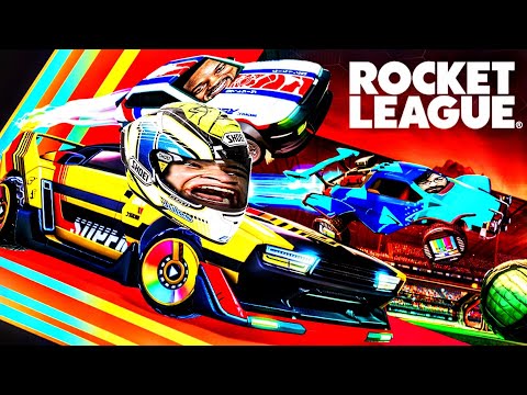 ROCKET LEAGUE - GRITARIAS, EXPLOSÃO, GOLS E ZUERAAAAAA!