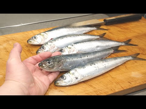 イワシのさばき方とたたきの作り方-How to filet sardine and make sashimi(tataki)-