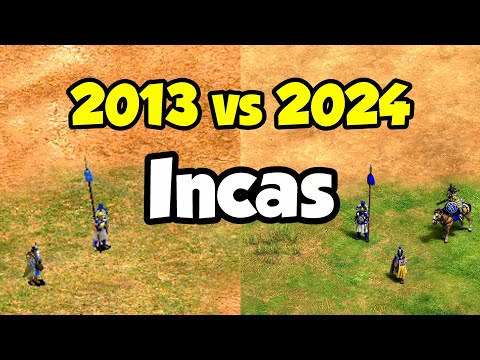 Through the Ages: Incas (2013 vs 2024)