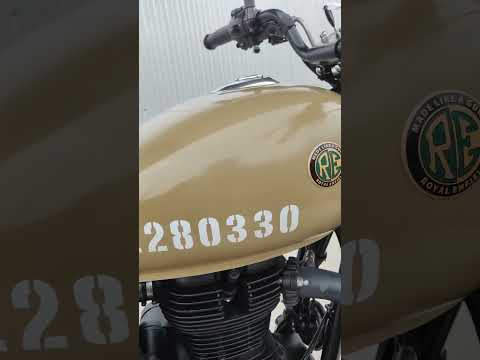 #RoyalEnfield #Signals350 ปี 2022 น้ำตาลเลขไมล์เพียง 8,*** Km.แท้สภาพสวยพร้อมขี่ สด 99000