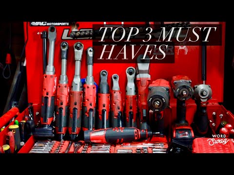 TOP 3 MUST HAVE MILWAUKEE TOOLS