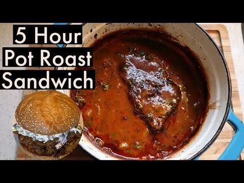 5 Hour Pot Roast Sandwich