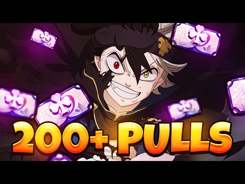 SUMMONS & SHOWCASE FOR *NEW* BLACK DIVIDER ASTA!! NEW #1 DPS??  | Black Clover Mobile