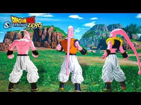 DRAGON BALL: Sparking! ZERO - New Super Buu (All Forms) Gameplay Complete Moveset