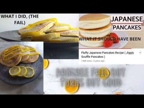 Testing a Youtuber's pancake recipe (FAIL) BUT SOO GOOD