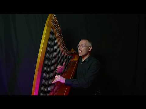 "Fragile" (Sting) - Live cover with harp, voice and flute by Ralf Kleemann