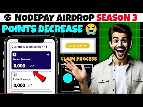 Nodepay Airdrop season 3 | Nodepay Airdrop points decrease | Nodepay Airdrop claim process