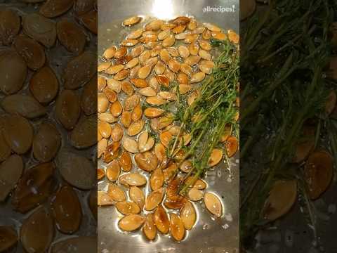 Roasting Pumpkin Seeds Over the Stove