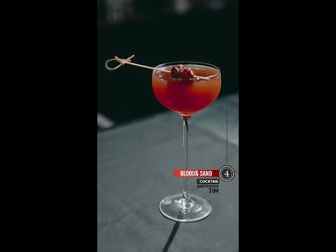 Cocktail - Blood & Sand by Bartender Tim