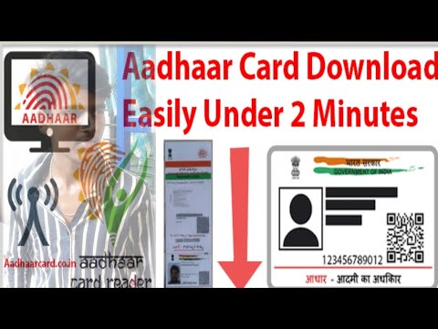 how to download adhaar cards in kannada 2023-24