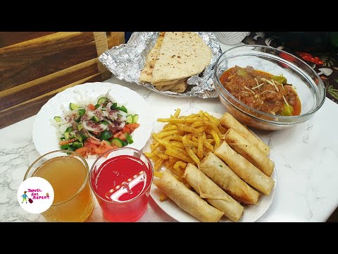 Iftar Mini Food Vlog | Lamb Karahi | Naan | Falooda | Ramadan Recipes