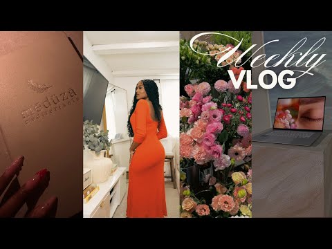 WEEKLY VLOG | BEAUTY MAINTENANCE WEEK: BORA BORA BRAIDS, LASHES, SPA PEDI & DINNER at MĒDÜZĀ