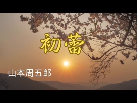 【人情時代劇】【朗読】 初蕾  山本周五郎作　朗読　芳井素直