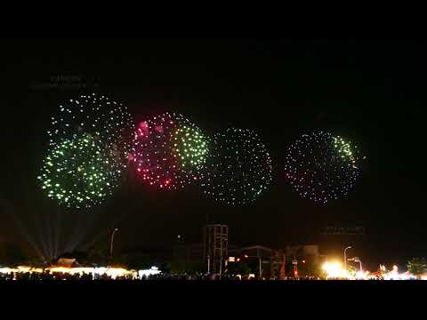 中華民國109年國慶．台灣 台南 國慶北區煙火秀-PART-1(JEFF 4K VIDEO ) 2020 Taiwan Tainan National Day  Fireworks Show