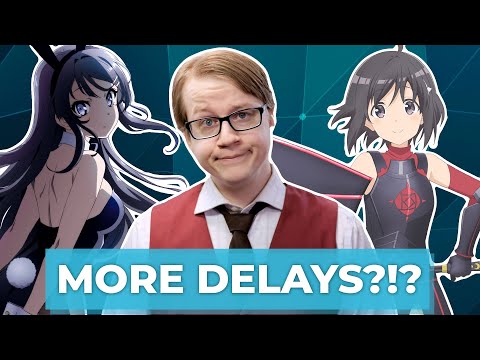 MORE DELAYS, New Bunny Girl Senpai film, and Netflix hates Canada (+others too) | Today's Anime News