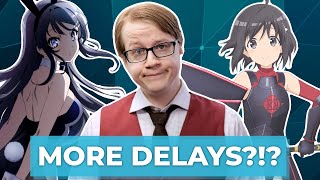 MORE DELAYS, New Bunny Girl Senpai film, and Netflix hates Canada (+others too) | Today's Anime News