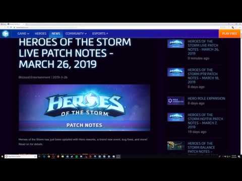 March 26 HotS Patch (Storm League, Reworks and Caldeum Complex event)