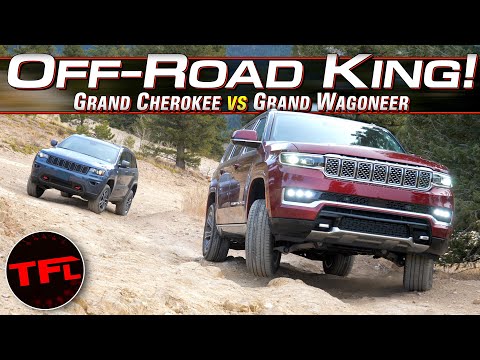 One of These BLEW Our Minds Off-Road, But Which One? Jeep Grand Wagoneer vs Grand Cherokee Review