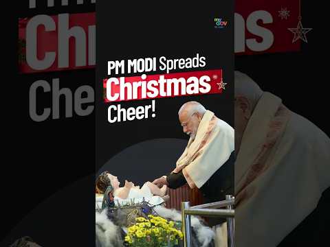 Merry Christmas! 🎄 PM Modi's Message of Hope and Positivity